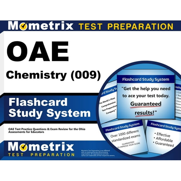 OAE Chemistry (009) Flashcard Study System: OAE Test Practice Questions & Exam Review for the Ohio Assessments for Educators