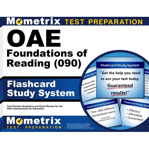Oae Foundations of Reading (090) Flashcard Study System : Oae Test Practice Questions & Exam Review for the Ohio Assessments for Educators (Cards)