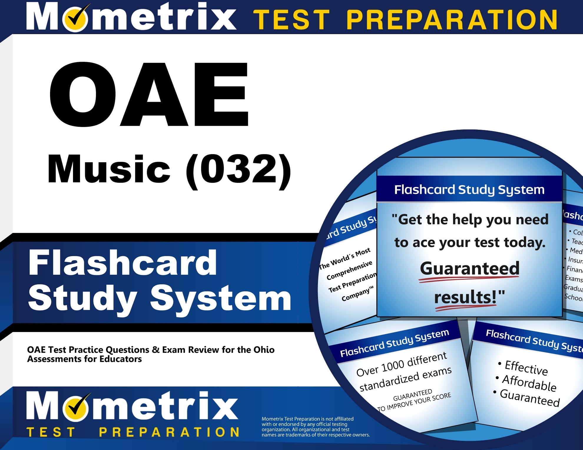 Oae Music (032) Flashcard Study System : Oae Test Practice Questions & Exam Review for the Ohio Assessments for Educators (Cards)