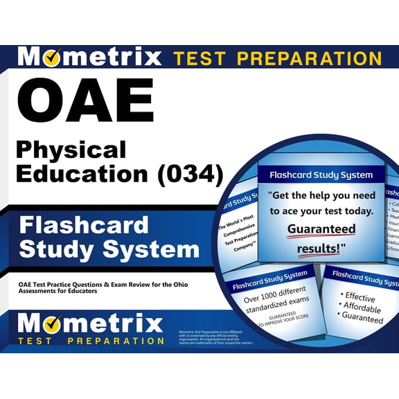 Oae Physical Education (034) Flashcard Study System : Oae Test Practice Questions & Exam Review for the Ohio Assessments for Educators (Cards)