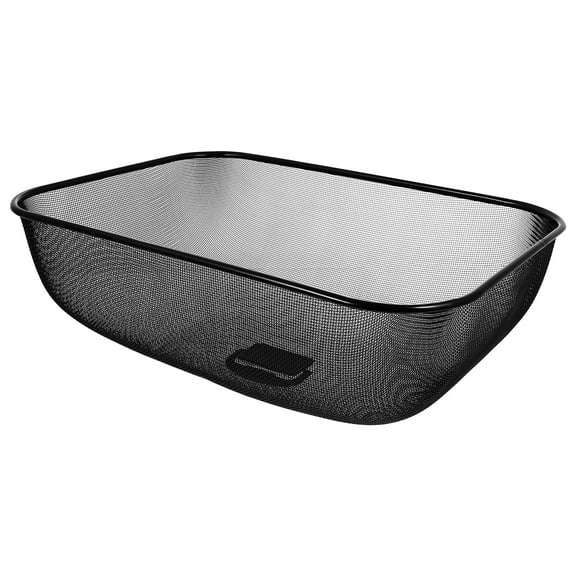 MUSEYA Metal Mesh Food Cover Dome Iron 1Pack 18.5x13.4x5.9in