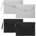 thumbnail image 1 of OATIPHO 4Pcs Portable Felt Holder A4 File Folder Anti Tear Wear Resistant Design, 1 of 10