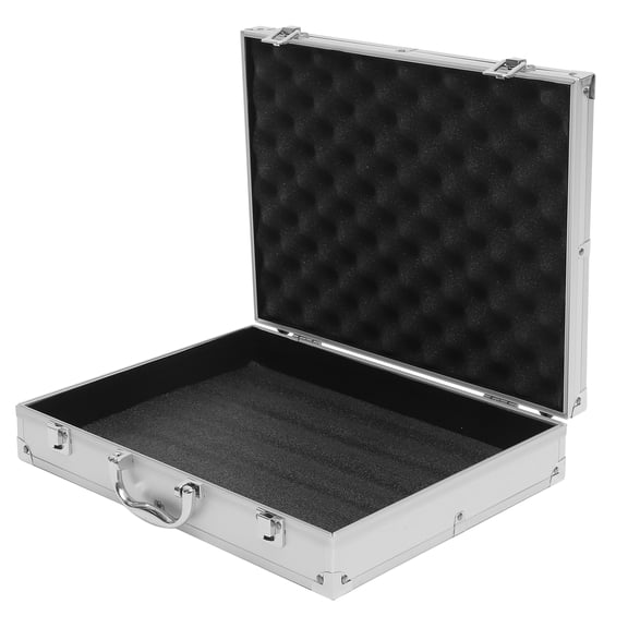MUSEYA Aluminum Toolbox Storage Case For Medicines 1Pcs 14.6X11.2X3.0In