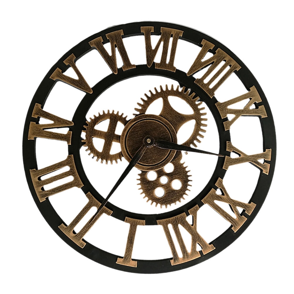 Oahisha Creative Wall Clock,industrial Gear Wall Clock Decorative Wall 