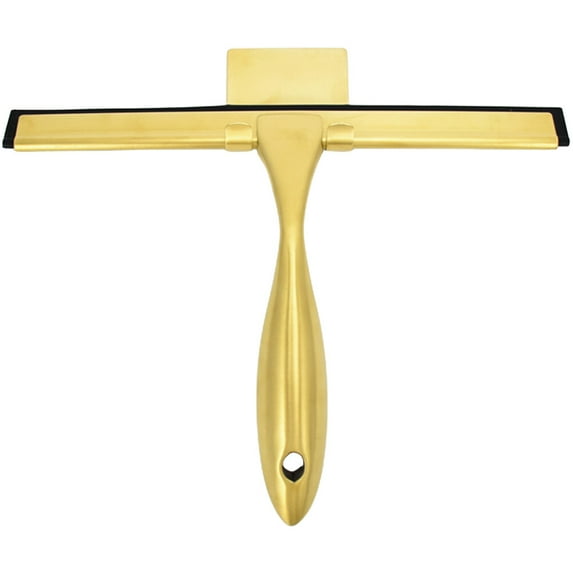 Oahisha Shower Squeegee,Multipurpose Stainless Steel Shower Squeegee for Shower Doors Bathroom Window Car Glass