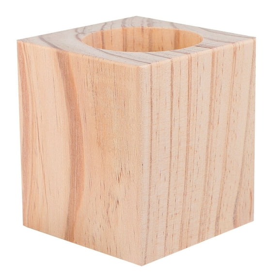 Oahisha Wood Furniture Risers,Solid Wood Round Table Lifts Furniture Leg Riser Lifters (Increase 5cm)