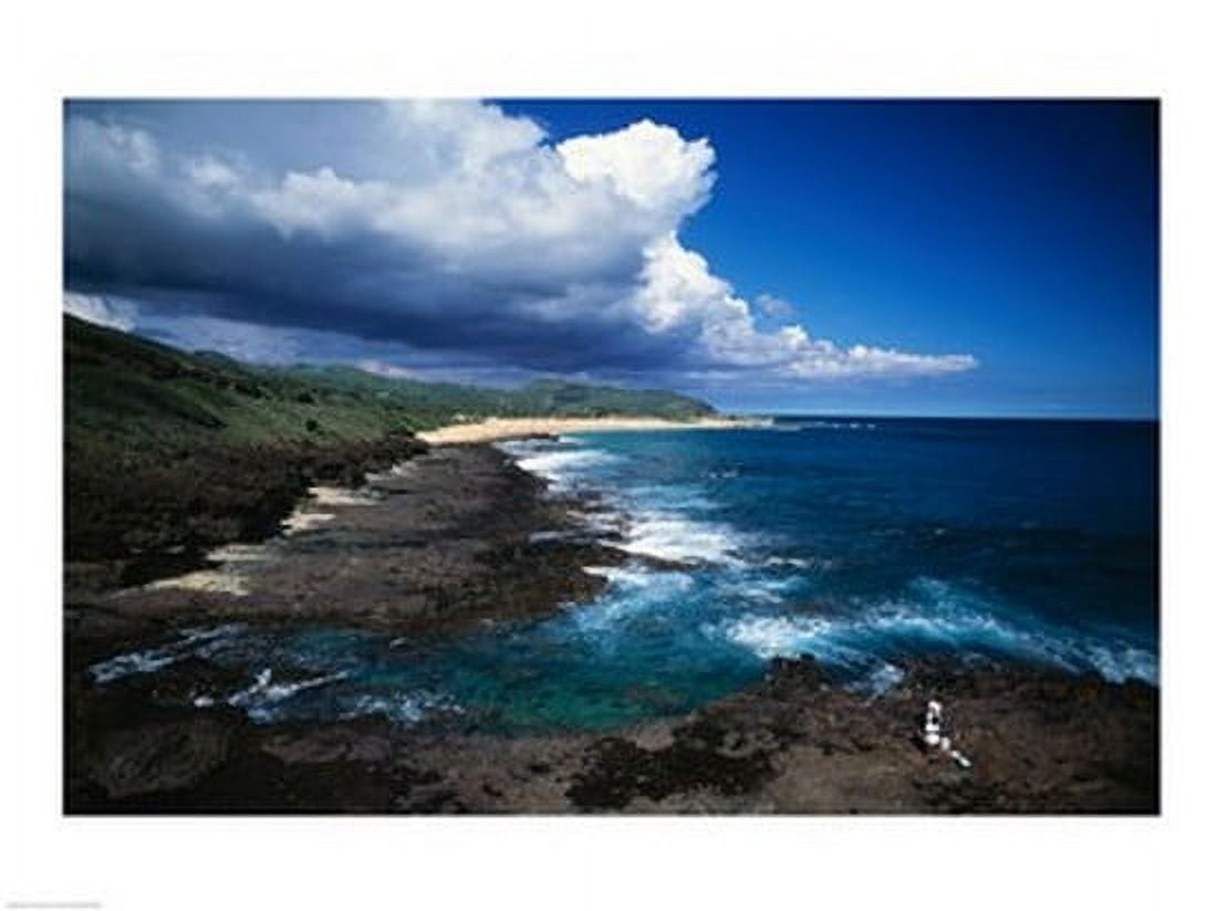 Oahu Hawaii USA Canvas Art - (24 x 18)