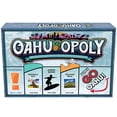 thumbnail image 1 of Late For The Sky: Oahu-Opoly - Vacation Destination City Themed Opoly-Style Board Game, Family Strategy Play, 2-6 Players, Traditional or 1hr Version, 1 of 8