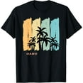 thumbnail image 1 of Oahu Palm Hawaii Aloha Gift Waikiki Island Honolulu Souvenir T-ShirtMen and women, Black T-shirt, size: Extra large, 1 of 4