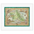 thumbnail image 1 of Oahu The Gathering Place - Vintage Pictorial Map by Dave Stevenson - Fine Art Rolled Canvas Print 11in x 14in, 1 of 4