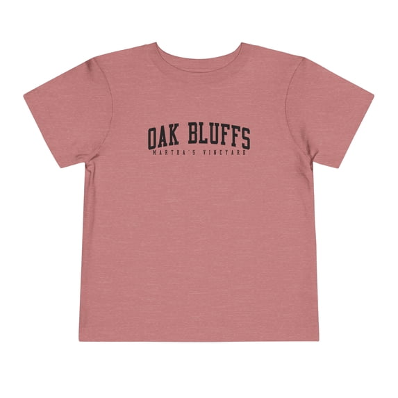 Oak Bluffs Martha's Vineyard Toddler Shirt Gifts Boy Girl Size 2T-5T