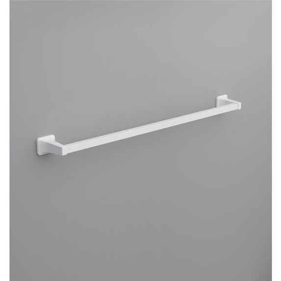 OakBrook 297-120607OB Towel Bar, Satin, White, 30 Inch