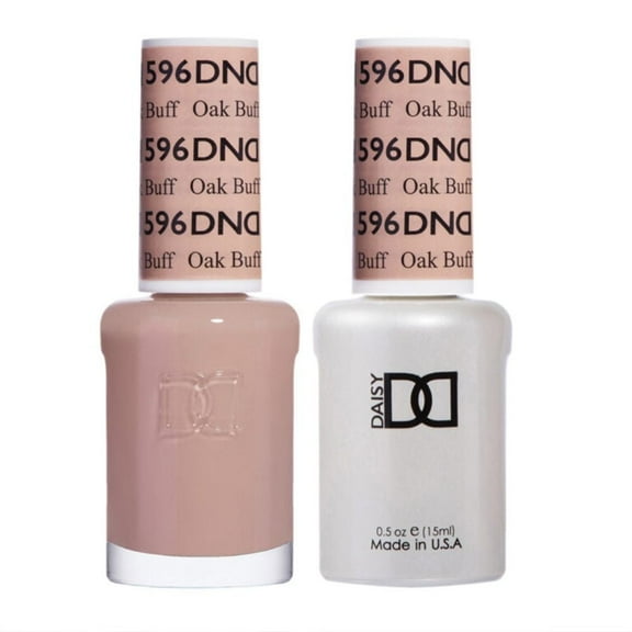 Oak Buff #596 & Matching Polish Set - DND Gel & Lacquer
