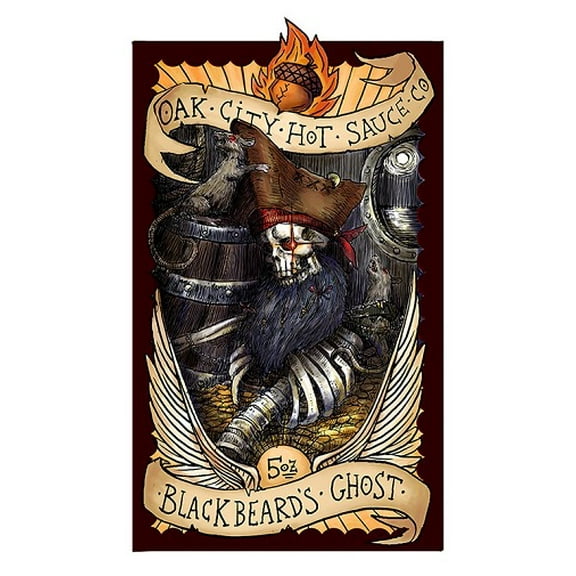 Oak City Black Beard's Ghost Hot Sauce