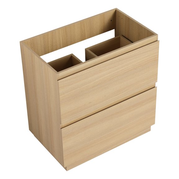 Oak Finish, American Style - Crisp Geometry Design - Bathroom Renovation - Durable and Long - lasting