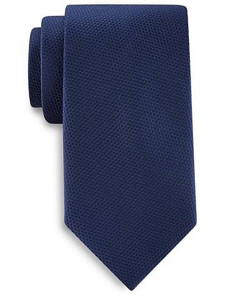 Solid Silk Tie Navy XL