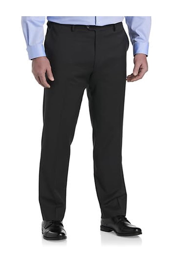 Waist-Relaxer Suit Pants Charcoal 48 x 30