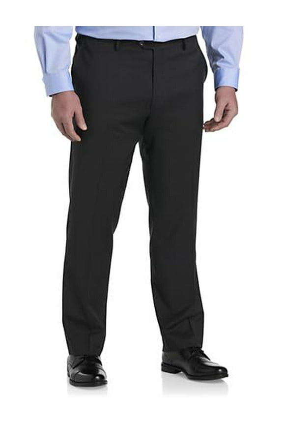 Waist-Relaxer Suit Pants Charcoal 48 x 32