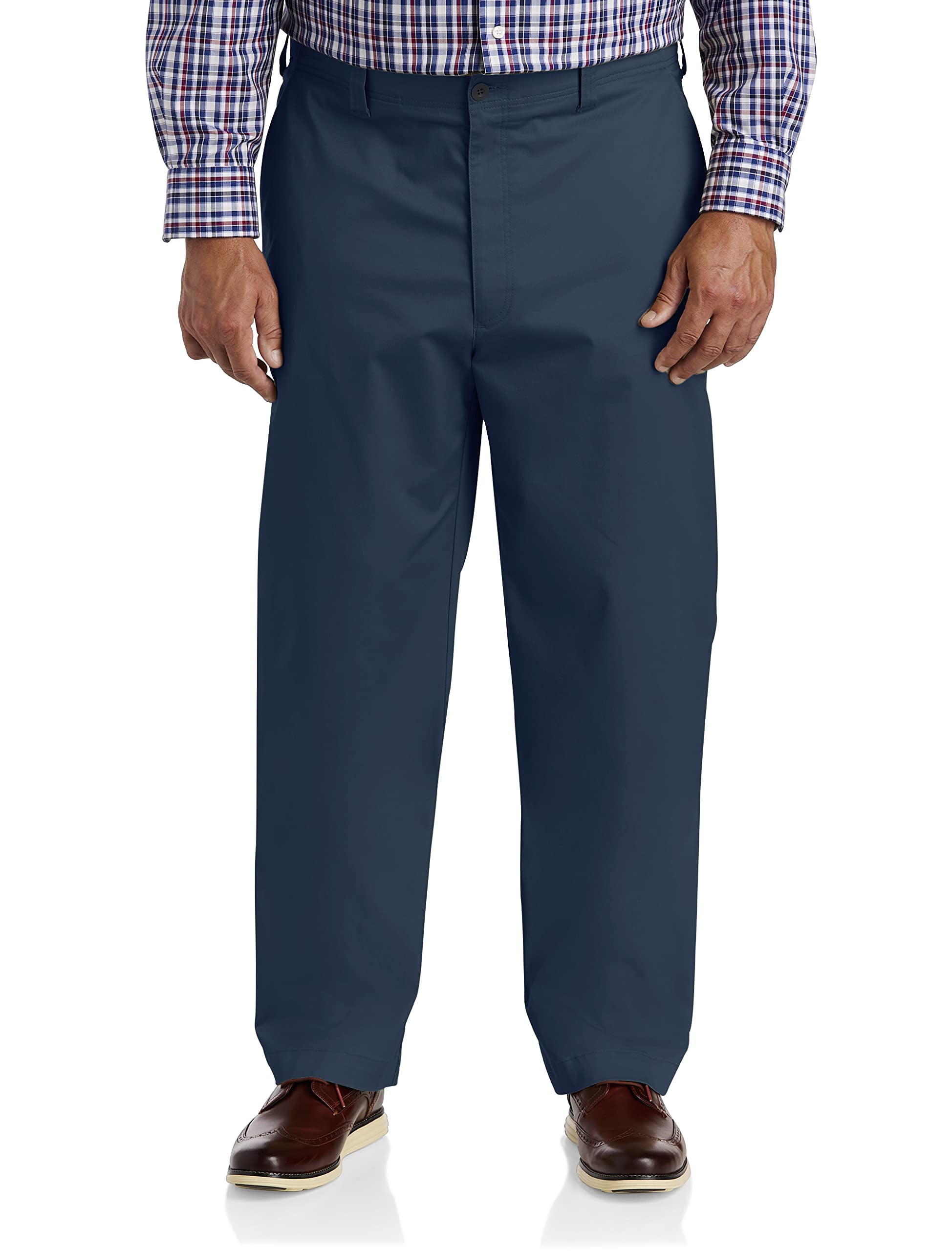 Oak Hill by DXL Men's Big and Tall Straight-Fit Tech Pants