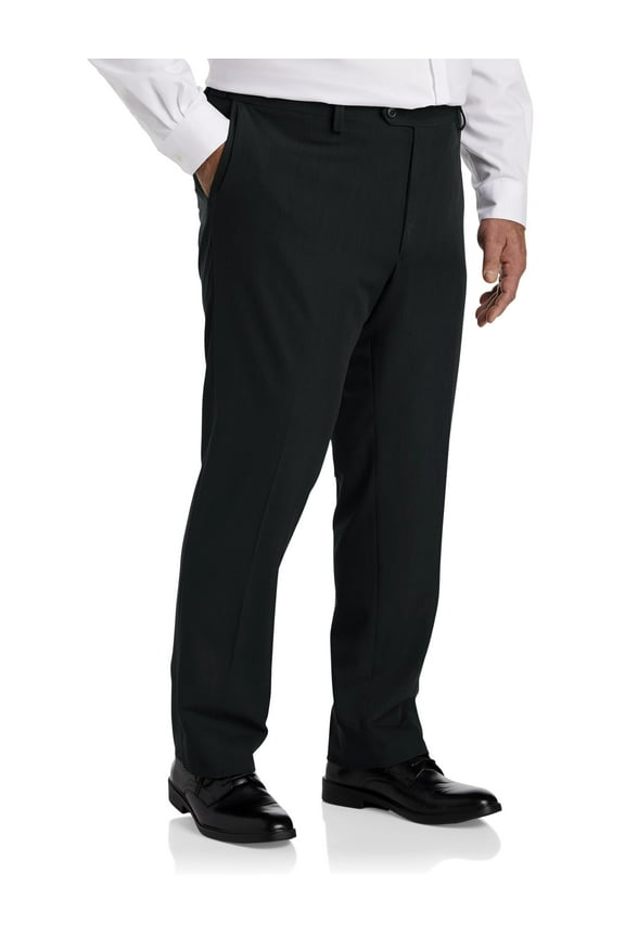Easy Stretch Dress Pants Black 52 x 30