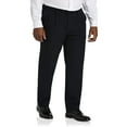 thumbnail image 1 of Easy Stretch Pleated Dress Pants Navy 46 x 30, 1 of 6