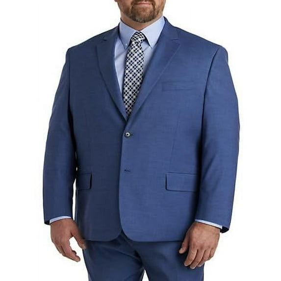 Jacket-Relaxer Micro Chevron Suit Jacket Navy 60