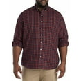 thumbnail image 1 of Medium Plaid Sport Shirt Navy Orange 4XL, 1 of 5