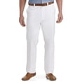 thumbnail image 1 of Oak Hill by DXL Men's Big and Tall  Men's Big and Tall Straight-Fit Waist-Relaxer Stretch Twill Pants, White, 44W X 30L 44 x 30, 1 of 3