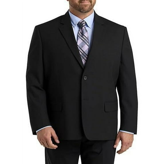 Perfect Fit Jacket-Relaxer Suit Jacket Black 46
