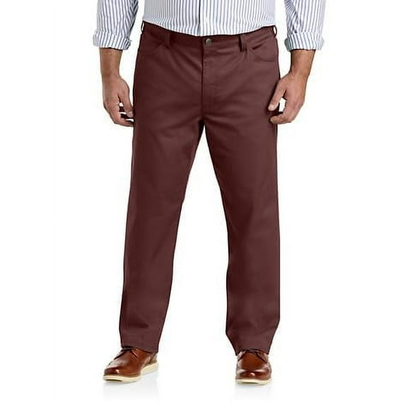 Straight-Fit Smart Temp 5-Pocket Tech Pants Bitter Chocolate 48 x 32