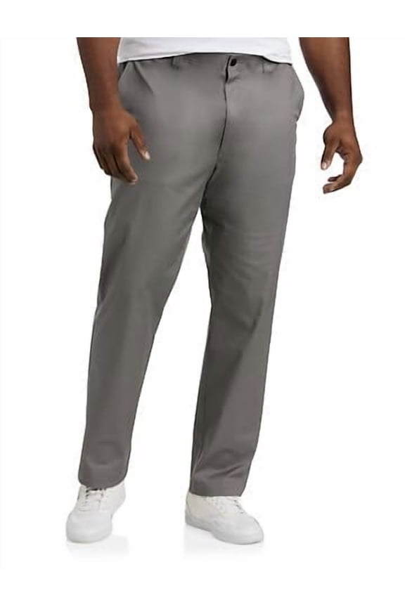 Straight-Fit Tech Pants Gargoyle Grey 42 x 32