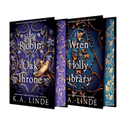 Oak & Holly Cycle Deluxe Edition 2-Book Hardcover Set by K.A. Linde   The Wren in the Holly Library & The Robin on the Oak Throne