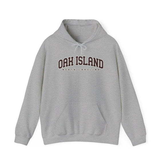 Oak Island North Carolina NC Hoodie Gifts Hooded Sweatshirt