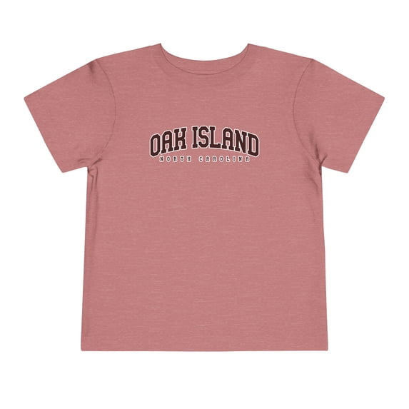 Oak Island North Carolina NC Toddler Shirt Gifts Boy Girl Size 2T-5T