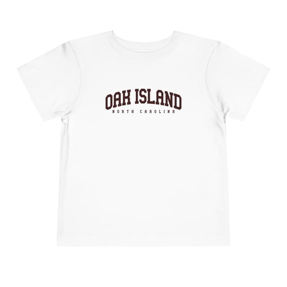 Oak Island North Carolina NC Toddler Shirt Gifts Boy Girl Size 2T-5T