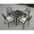thumbnail image 1 of Oak Land Living 6135-3830-9-HB Rochester 40 in. x 40 in. 5pc Dining Set with Cushions, 1 of 1