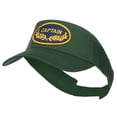 thumbnail image 1 of Oak Leaf Captain Military Patched Sun Visor - Green OSFM, 1 of 5