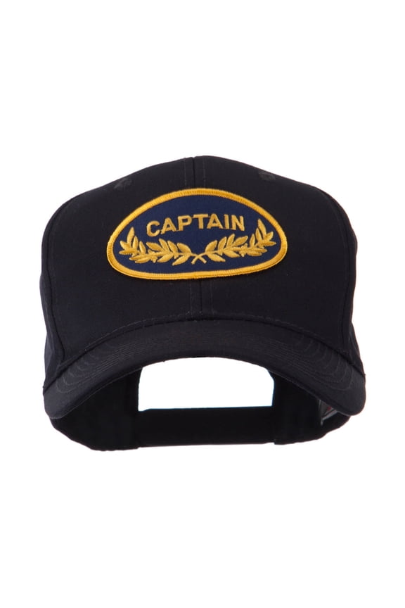 Oak Leaf Oval Shape Military Patch Cap - Captain OSFM