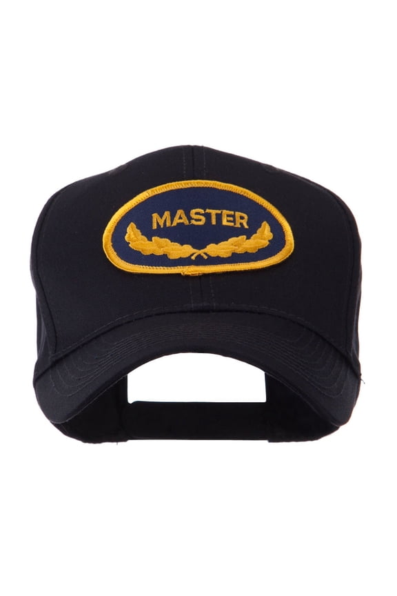 Oak Leaf Oval Shape Military Patch Cap - Master OSFM