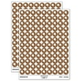 thumbnail image 1 of Oak Leaf Solid 200+ Round Stickers - Brown - Matte Finish - 0.50" Size, 1 of 3