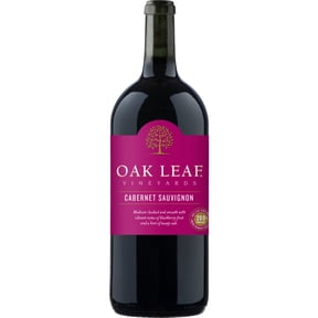 Oak Leaf Vineyards Cabernet Sauvignon, Red Wine, 1.5L