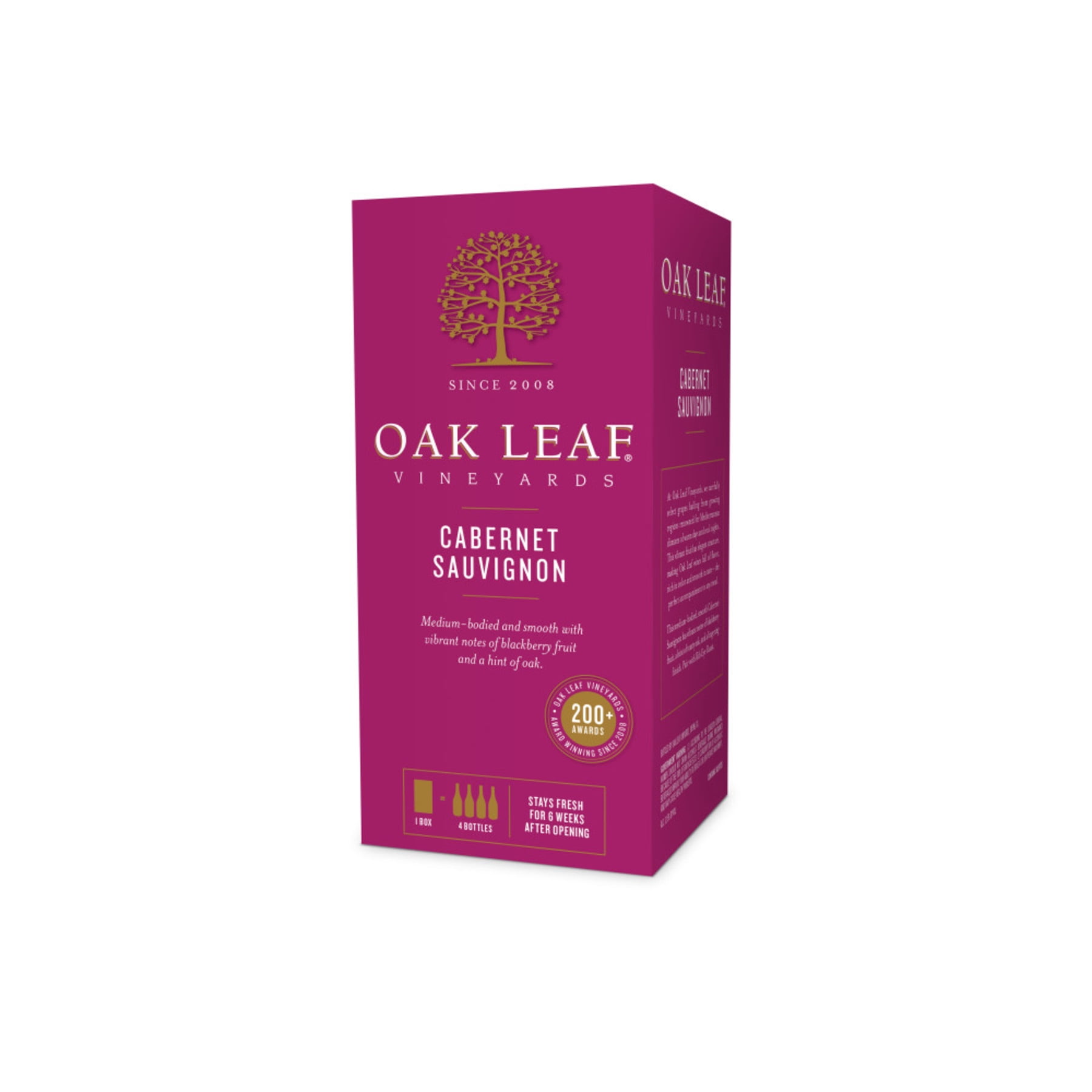 Oak Leaf Vineyards Cabernet Sauvignon, Red Wine, 3L