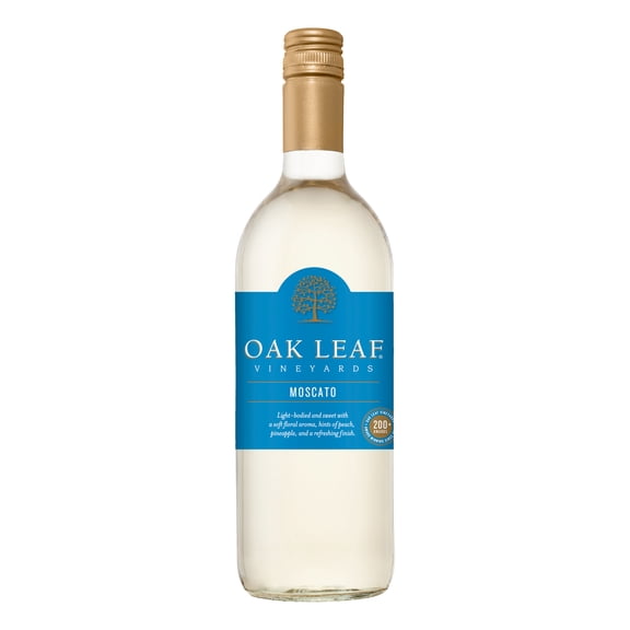 Oak Leaf Vineyards Moscato, White Wine, 750ml, 10% ABV