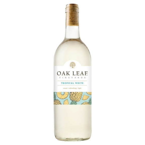 Oak Leaf Vineyards Sweets Tropical White  California Flavored Wine, 750 ml Bottle, 8.5% ABV