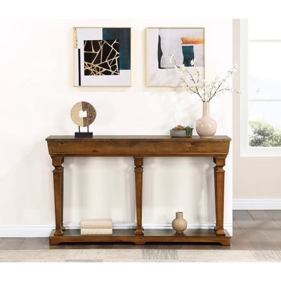 Oak Main Color - Sleek Wooden Top - Any Living Space - Aesthetic Enhancement