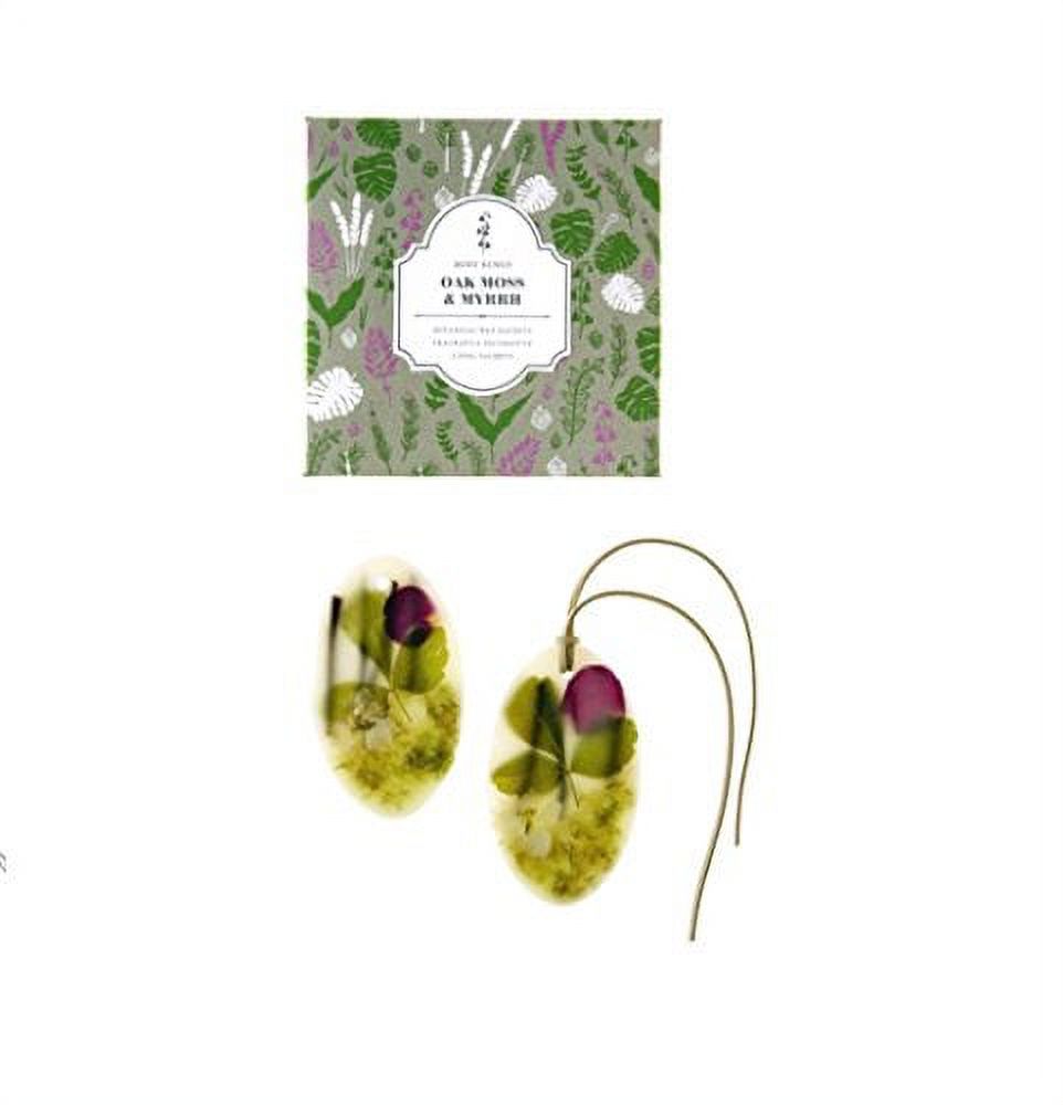 Oak Moss & Myrrh Oval Wax Sachet