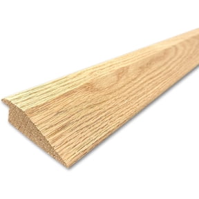 Randall Manufacturing Wood Floor Transition Strip for Doorway, Red Oak Threshold, 2.5 in W x 4 ft