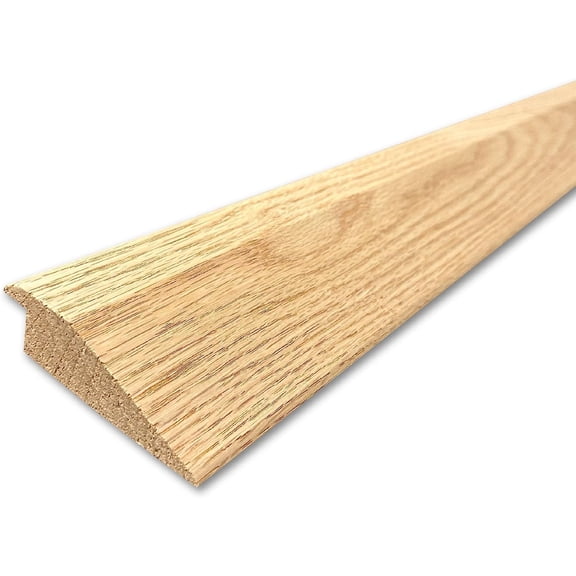 Randall Manufacturing Wood Floor Transition Strip for Doorway, Red Oak Threshold, 2.5 in W x 4 ft