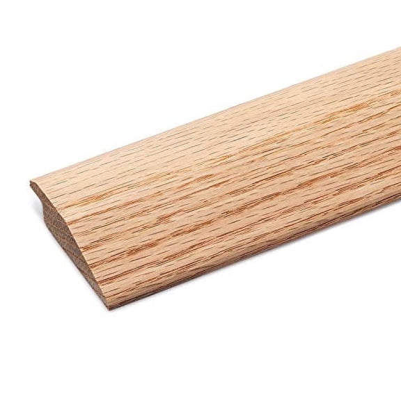 Oak Overlap Transition Strip for 1/2" Material 2 1/2" Wide (6 FT)