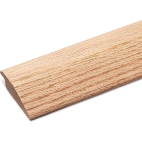 Randall Manufacturing Floor Transition Strip, 3 1/2" Wide 3/4" Overlap Edging, Unfinished Red Oak, 6 ft